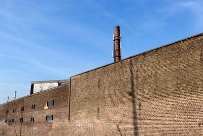 Low angle view of building against sky