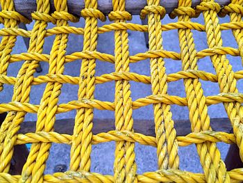 Full frame shot of rope