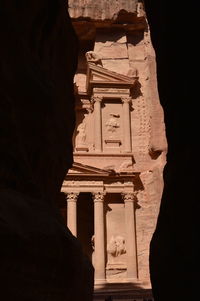 Low angle view of historical building