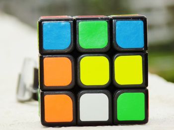 Close-up of multi colored balloons