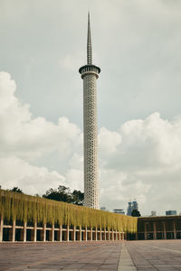 Low angle view of historical building against sky