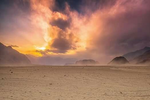 SCENIC VIEW OF DRAMATIC SKY