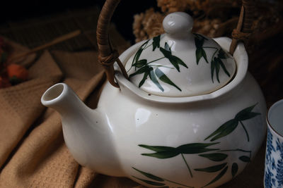 Close-up of drink on table