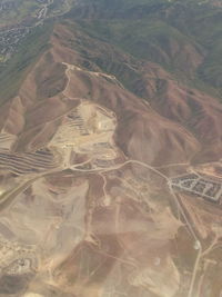 Aerial view of landscape