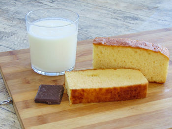 Close-up of drink on table