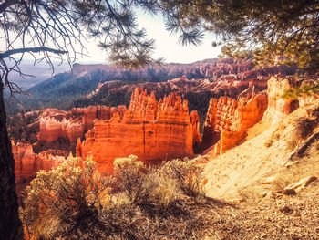 Panoramic view of landscape against sky