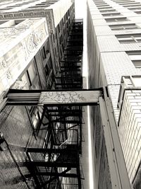 Low angle view of staircase of building