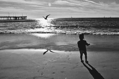 People on beach