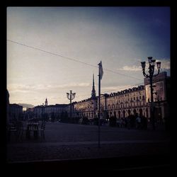 View of buildings in city