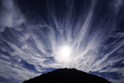 Low angle view of sky