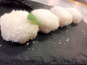 Close-up of ice cream