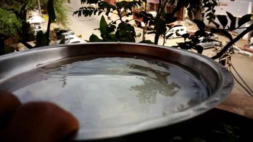 Close-up of drink