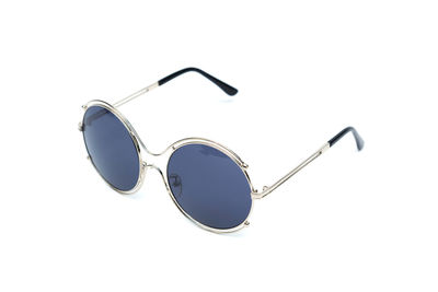 High angle view of sunglasses against white background