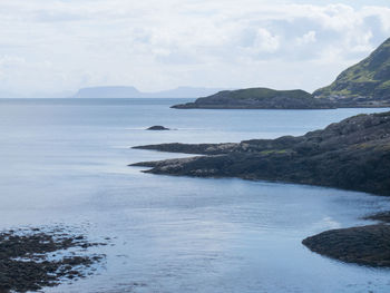 Scenic view of sea and sky