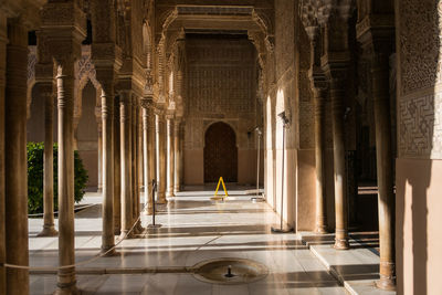 Corridor of building