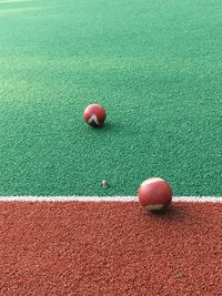 Close-up of ball on table