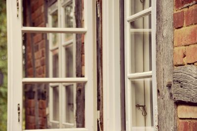 Window of building