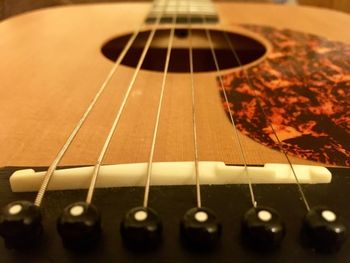 Close-up of guitar