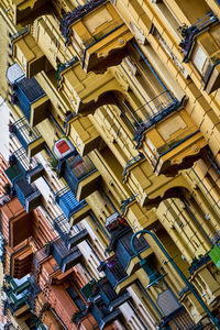 Full frame shot of residential building