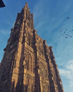 Low angle view of cathedral against sky