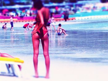 focus on foreground