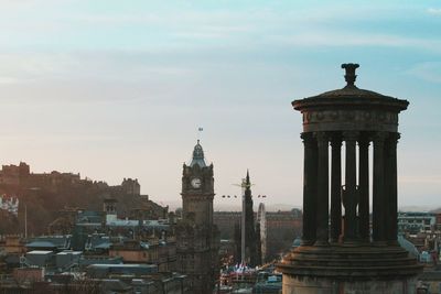 View of cathedral against sky in city