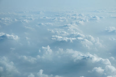 Low angle view of clouds in sky