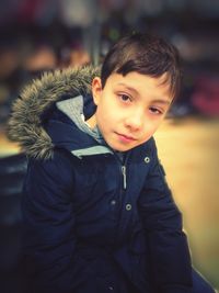 Portrait of boy