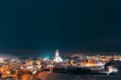 Cityscape at night