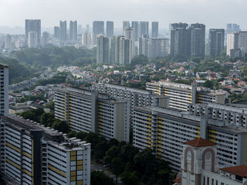 Cityscape against sky