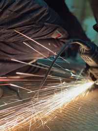 Man working in factory