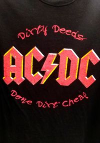 Close-up of text on black background