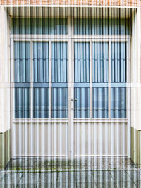 Full frame shot of window