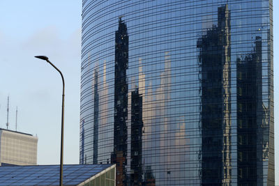 Low angle view of buildings against sky