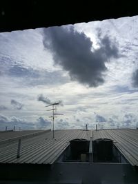 Low angle view of sky