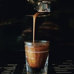 Close-up of drink