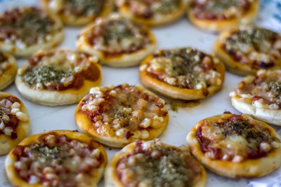 Mini pizzas