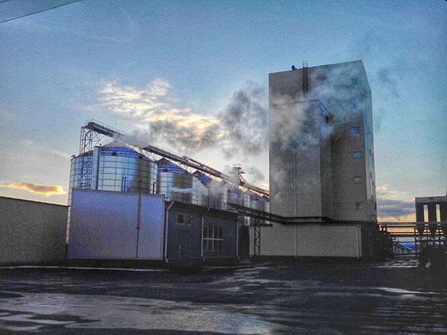 architecture, built structure, building exterior, sky, cloud - sky, factory, cloud, cloudy, industry, no people, outdoors, building, day, house, weather, sunlight, smoke stack, window, city, low angle view