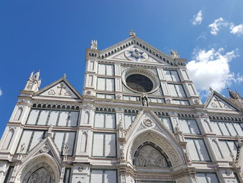 Low angle view of cathedral against sky