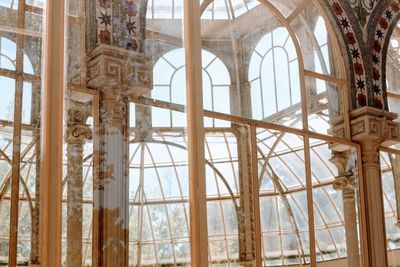 Low angle view of historical building