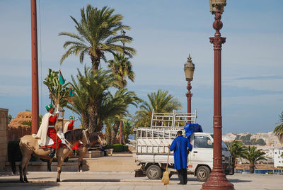 Group of people on the street