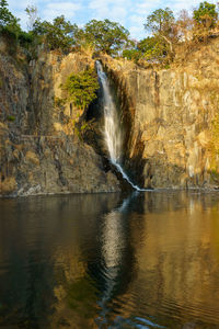 View of waterfall