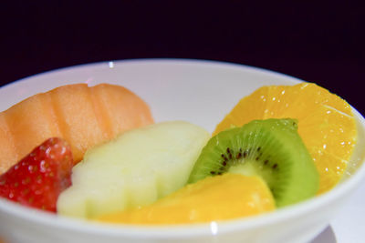 Close-up of fruits in bowl