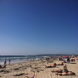 Group of people on beach