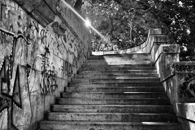 Steps leading towards house