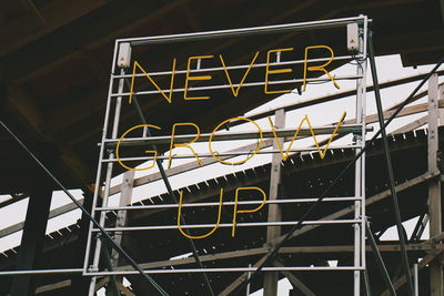 Low angle view of built structure