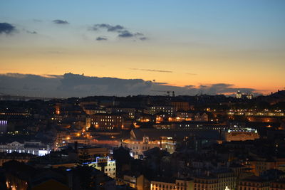 Cityscape at night