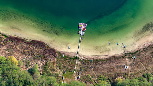 People walking on mountain