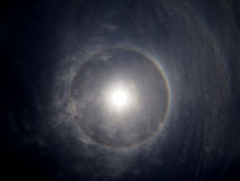 Scenic view of moon against sky