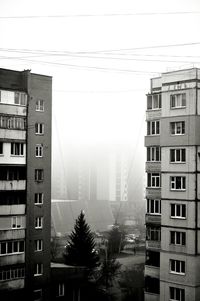 Low angle view of buildings against sky